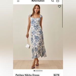 Reformation Nikita dress size 2 petite worn once